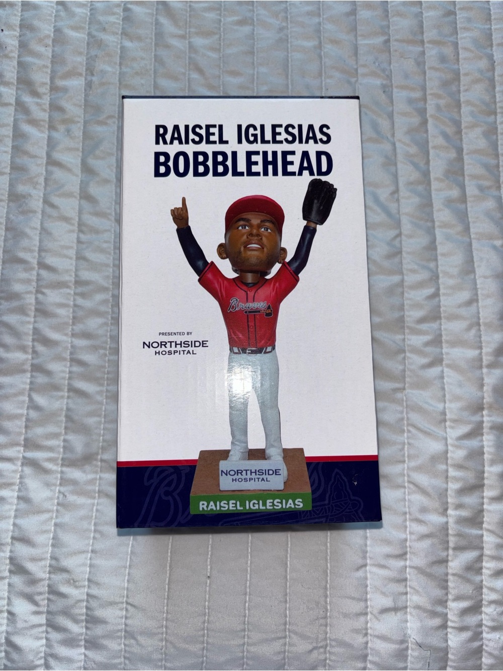 rave Braves Red and Navy Commemorative Box